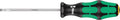 Wera 335 zaagsnede schroevendraaier, electriciën kling, 0.8 x 4.0 x 100 mm - 1 stuk(s) - 05110004001
