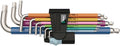 Wera 3950 spkl 9 sm multicolour stiftsleutelset, metrisch, rvs, 9 -delig - 1 stuk(s) - 05022669001