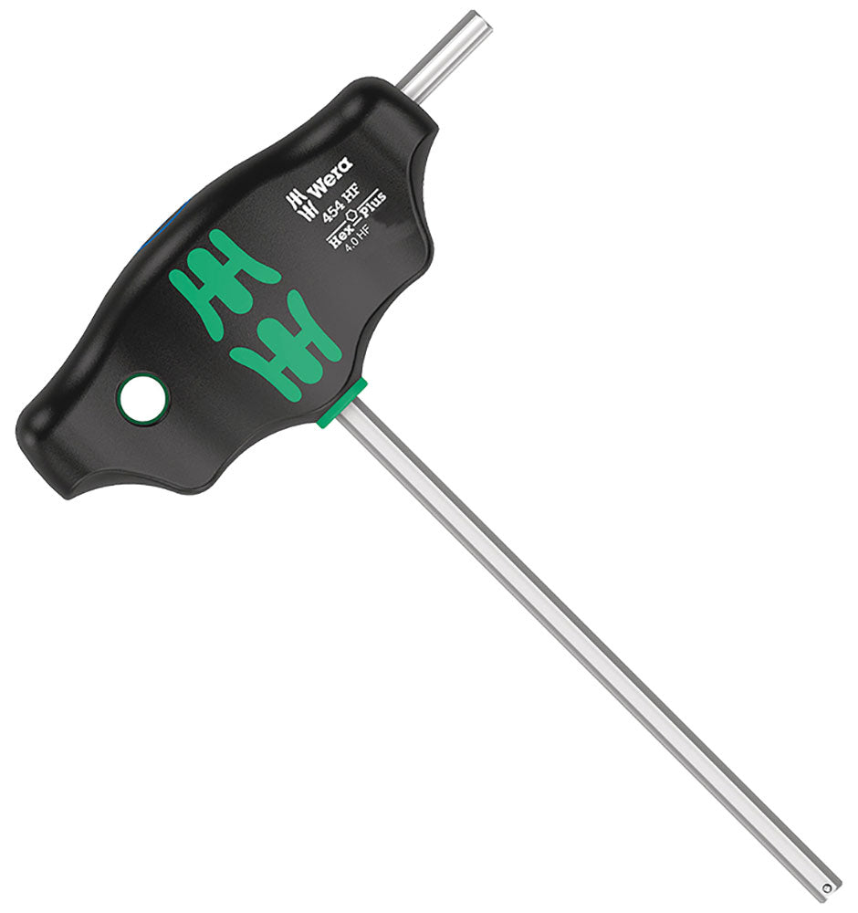 Wera 454 hf t-handle hexagon screwdriver hex-plus