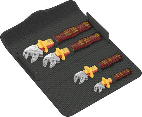 Wera 6004 joker vde | zelfinstellende steeksleutelset | 4-delig | 7-19 mm - 05020170001