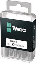 Wera 867 1 z torx® bits, tx 20 x 25 mm (10 bits pro box) - 1 stuk(s) - 05072408001