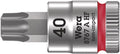 Wera 8767 a hf torx® zyklop bit dop-combinatie met 1 4 aandrijving met vasthoudfunctie , tx 40 x 28 mm - 1 stuk(s) - 05003371001