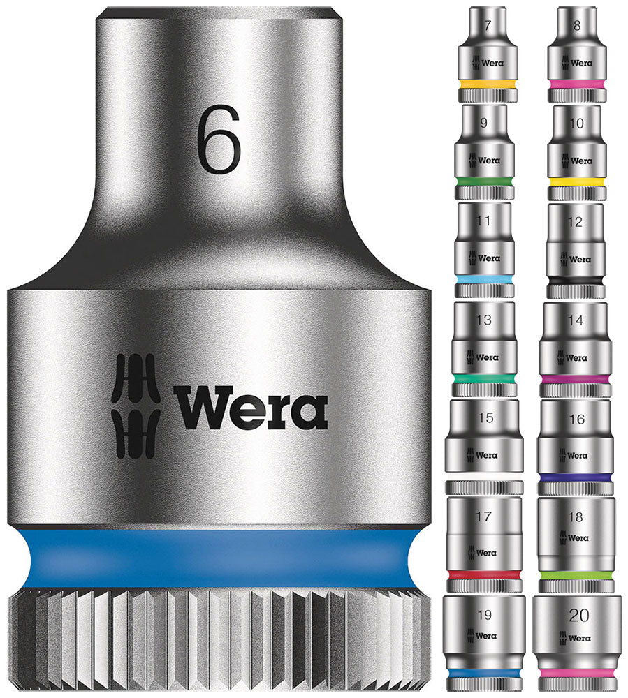 Wera 8790 hmb zyklop hand- en machinedop met 3 8 -aandrijving, 7.0 mm - 1 stuk(s) - 05003552001