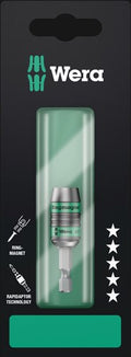 Wera 887 4 rr sb rapidaptor universele bithouder met ringmagneet, 1 4 duim x 57 mm - 1 stuk - 05073511001