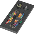 Wera 9740 schuimrubberen inzetstuk met stiftsleutels set 1, 20-delig - 05150140001