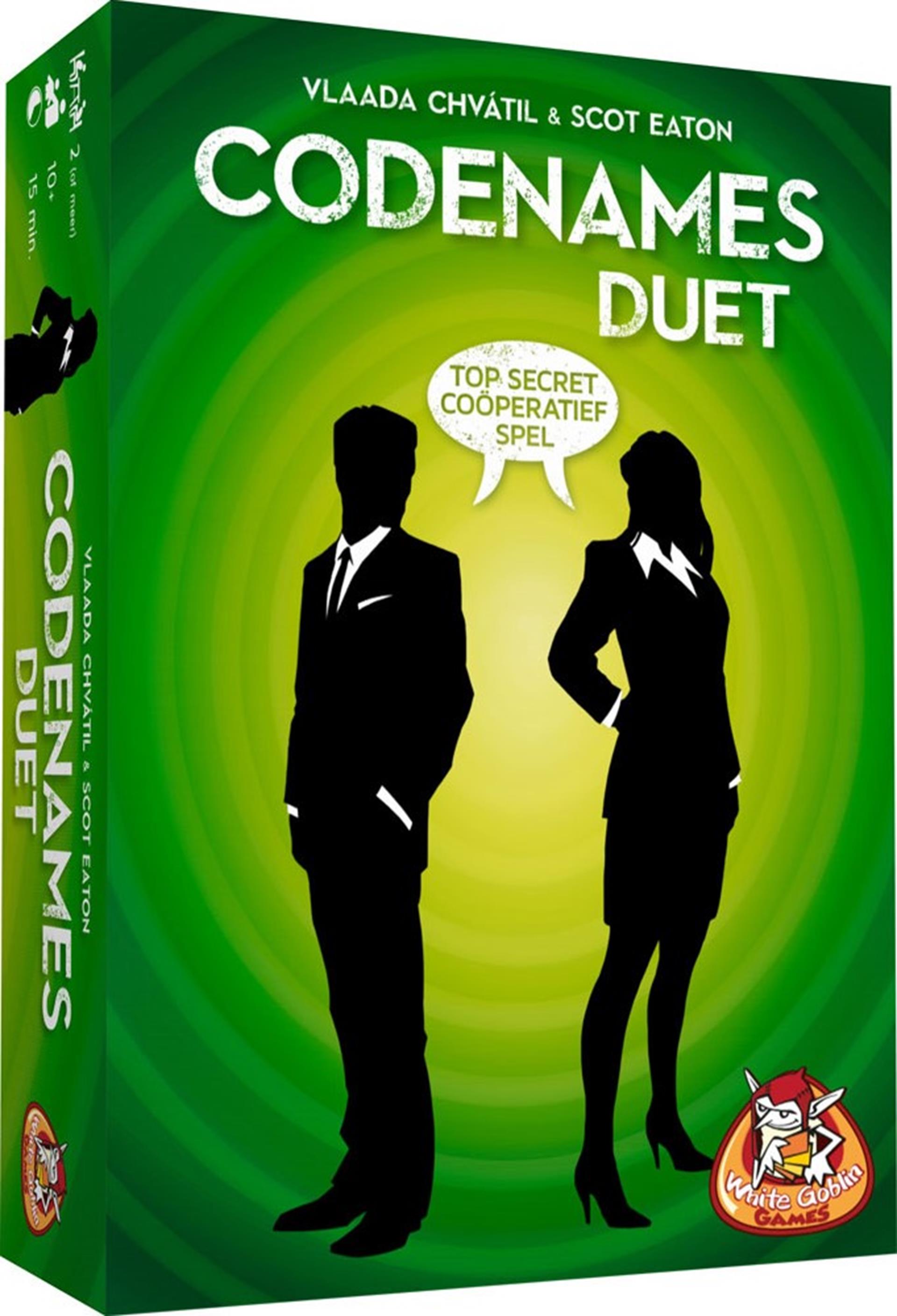White Goblin Games Codenames Duett Kartenspiel
