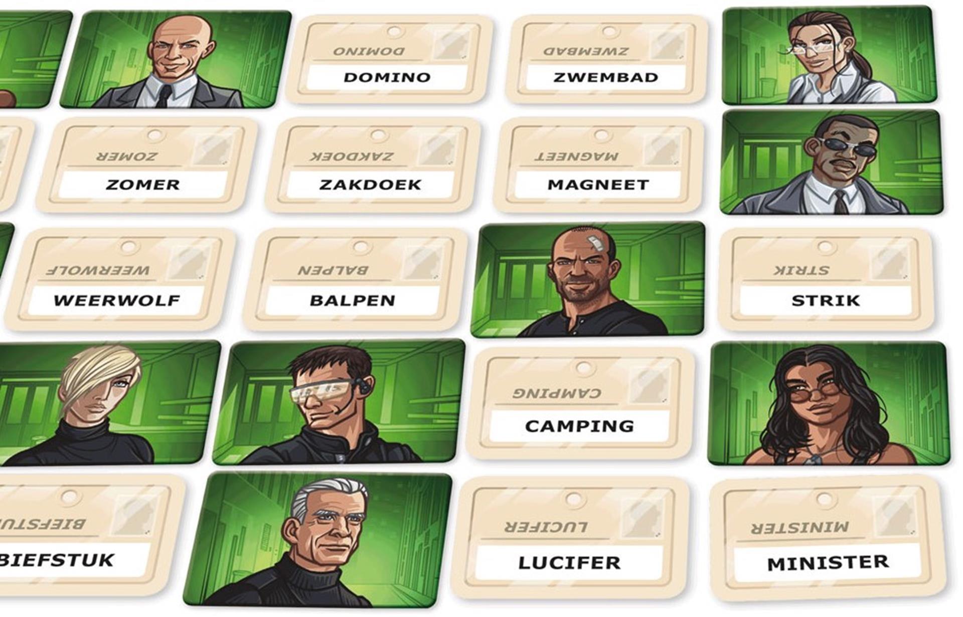 White Goblin Games Codenames Duett Kartenspiel