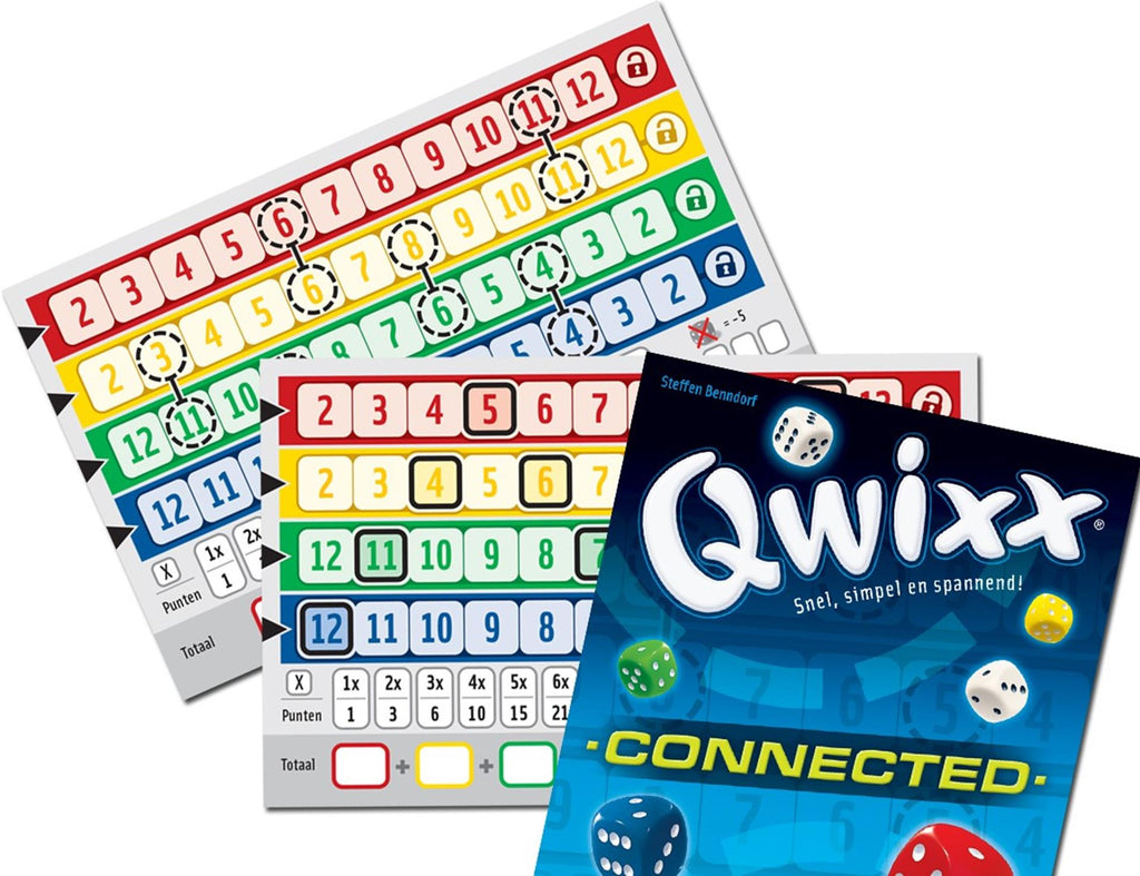 White goblin games qwixx connected