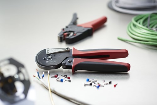 Wiha krimpgereedschap automatisch voor adereindhulzen zeskantpersing - 41246