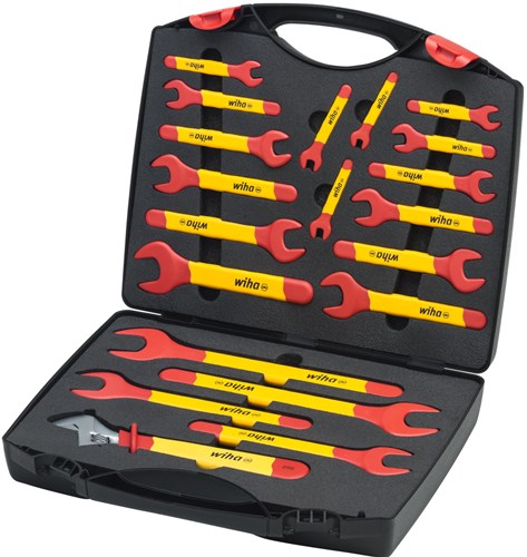 Wiha 43022 | steeksleutelset | geïsoleerd | 6-32 mm - 43022