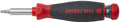 Wiha 45292 | pocketmax® magnetic | schroevendraaier met bitmagazijn | 8 bits | 1 4 - 45292