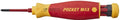 Wiha 45296 | pocketmax® electric | schroevendraaier met bitmagazijn | 4 slimbits - 45296