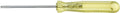 Wiha 509 kleine schroevendraaier sleufkop transparantgeel 2.0 mm x 40 mm - 01548