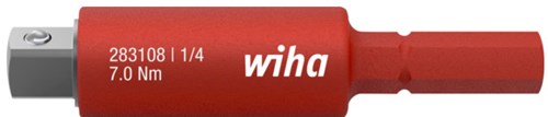 Wiha adapter slimvario® electric voor 1 4 dopsleutels - 43139 - 43139