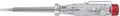 Wiha sb2553 spanningszoeker 220-250 volt sleufkop transparant, met clip in blister 3.0 mm - 32201