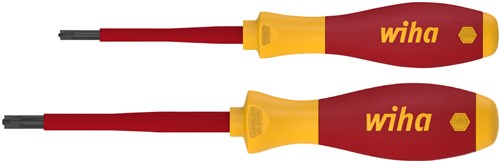 Wiha sb328s2 schroevendraaierset softfinish electric plusmin pozidriv 2-delig - 32282
