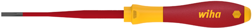 Wiha schroevendraaier | snedebreedte 3,5 mm | klinglengte 100 mm | vde geïsoleerd | 1 stuk - 35446 - 35446