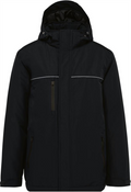 Unisex performance parka zwart l
