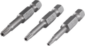 Wolfcraft bit-set | torx® met boring | maat 10, 15, 20 | 3-delig - 1261000