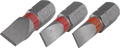 Wolfcraft bits solid | sleuf 0.8x5.5, 1.0x5.5, 1.2x6.5 | 3-delig - 1338000