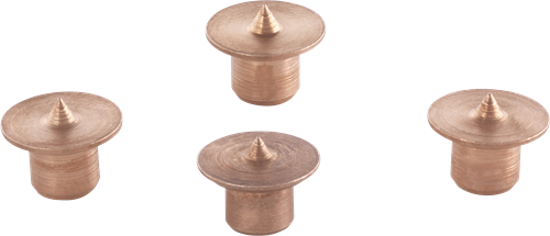 Wolfcraft - 4 deuvelbevestigingen 6mm – deuvel markeerpunten ø 6 mm voor deuvels - 2911000