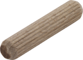 Wolfcraft gegroefde houten deuvels | buche | ø8 x 40mm | 150 stuks - 2907000
