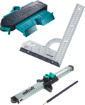 Wolfcraft gereedschapsset | voor het inpassen van laminaat- en designvloeren | 1 set - 6976000