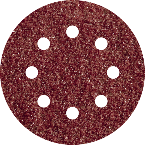 Wolfcraft hechtschuurschijven | korund | k80 | geperforeerd | ø125mm | 5 stuks - 2070000