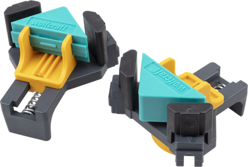 Wolfcraft - hoekklem 2 stuks - 2 hoekklemmen - 3051000