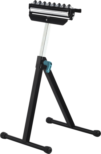 Wolfcraft - opvouwbare zaagbok - schraag - onderstel afkortzaag - 50 kg 63-100 cm - universele rolbok - 6102300 - 10 jaar garantie