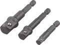 Wolfcraft set | adapter met slipkoppeling | 3-delig | 1 set - 8797000