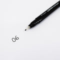 Tombow • fineliner mono drawing pen, line width 06 (approx. 0.50 mm), black