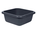 Curver afwasbak vierkant 10ltr antraciet