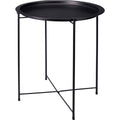 Home styling bijzettafel zwart ø47xh50cm