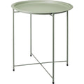 Home styling bijzettafel groen ø47xh50cm