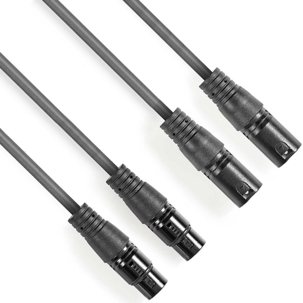 Nedis xlr kabel - stereo - gebalanceerd