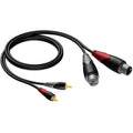 Abi xlr - rca kabel - ongebalanceerd