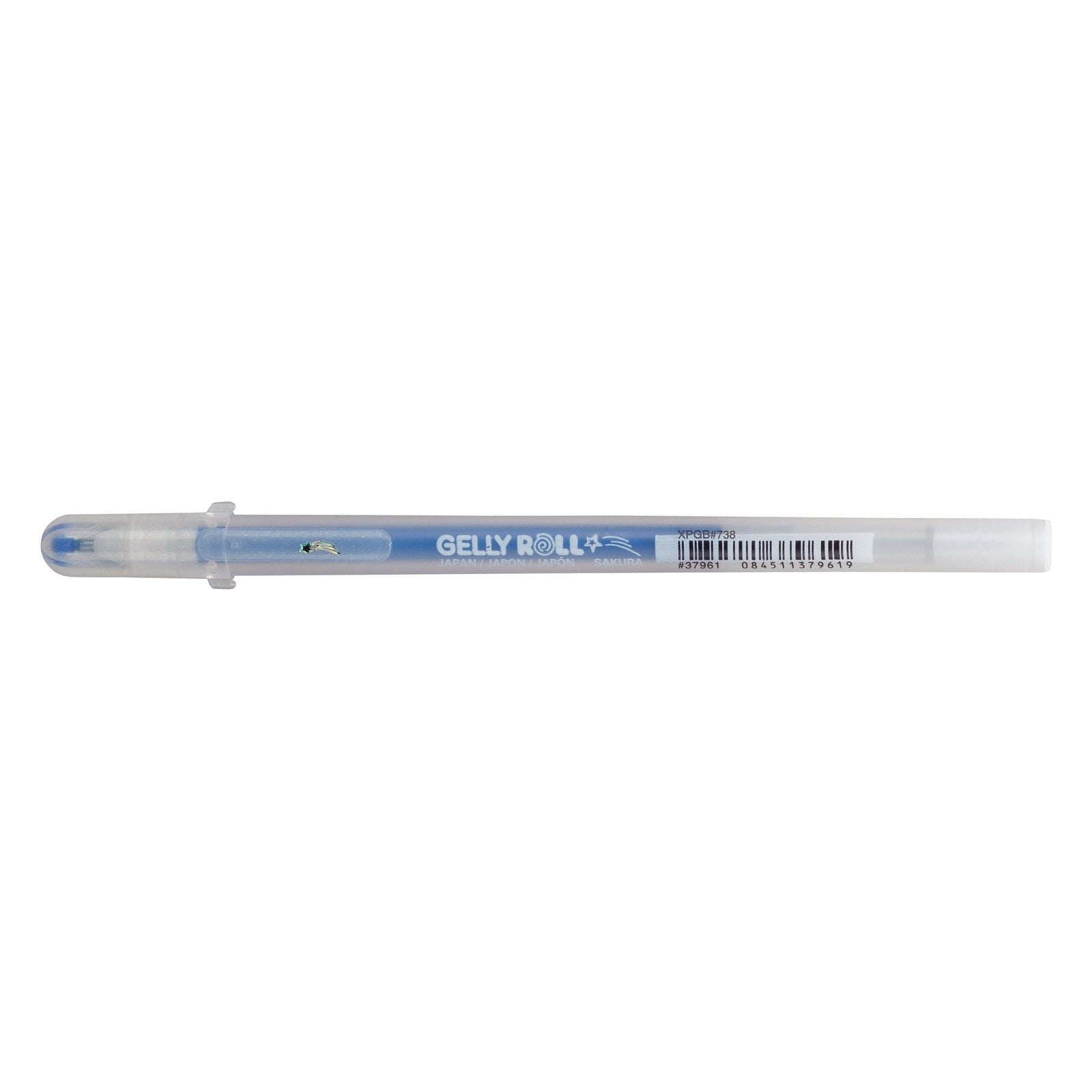 Sakura • gelly roll gelpen stardust glitter 738 donkerblauw
