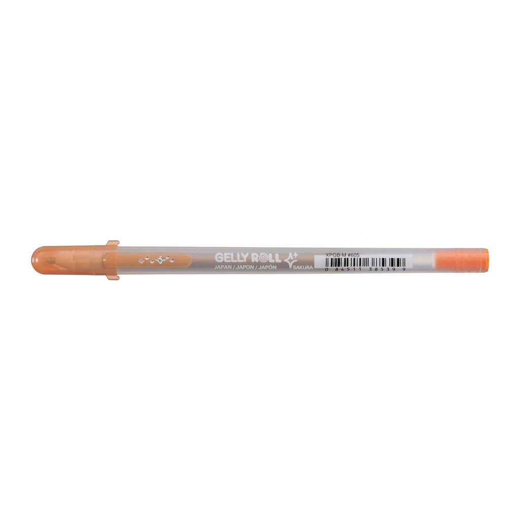 Sakura • gelly roll silver shadow oranje