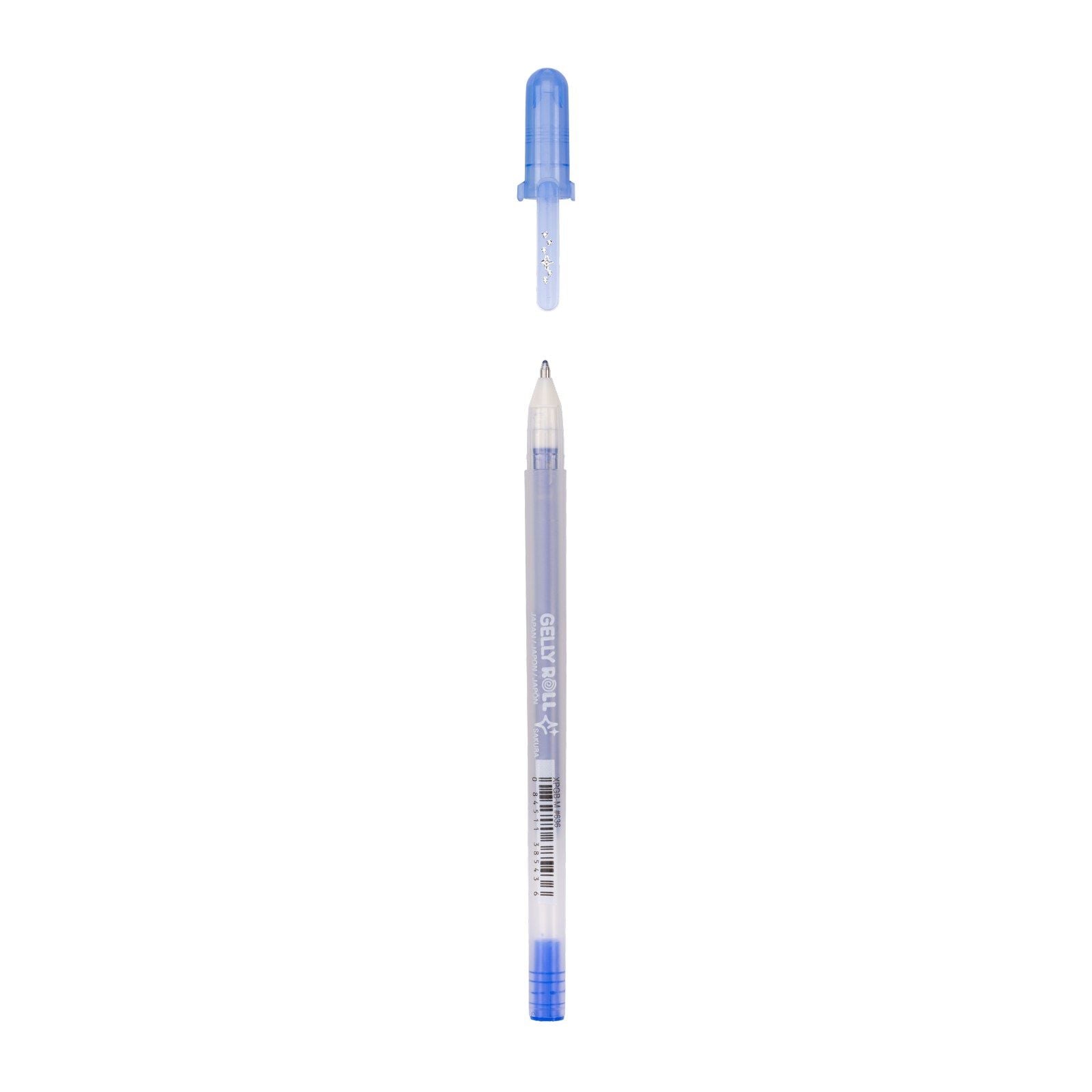 Sakura • gelly roll silver shadow blauw