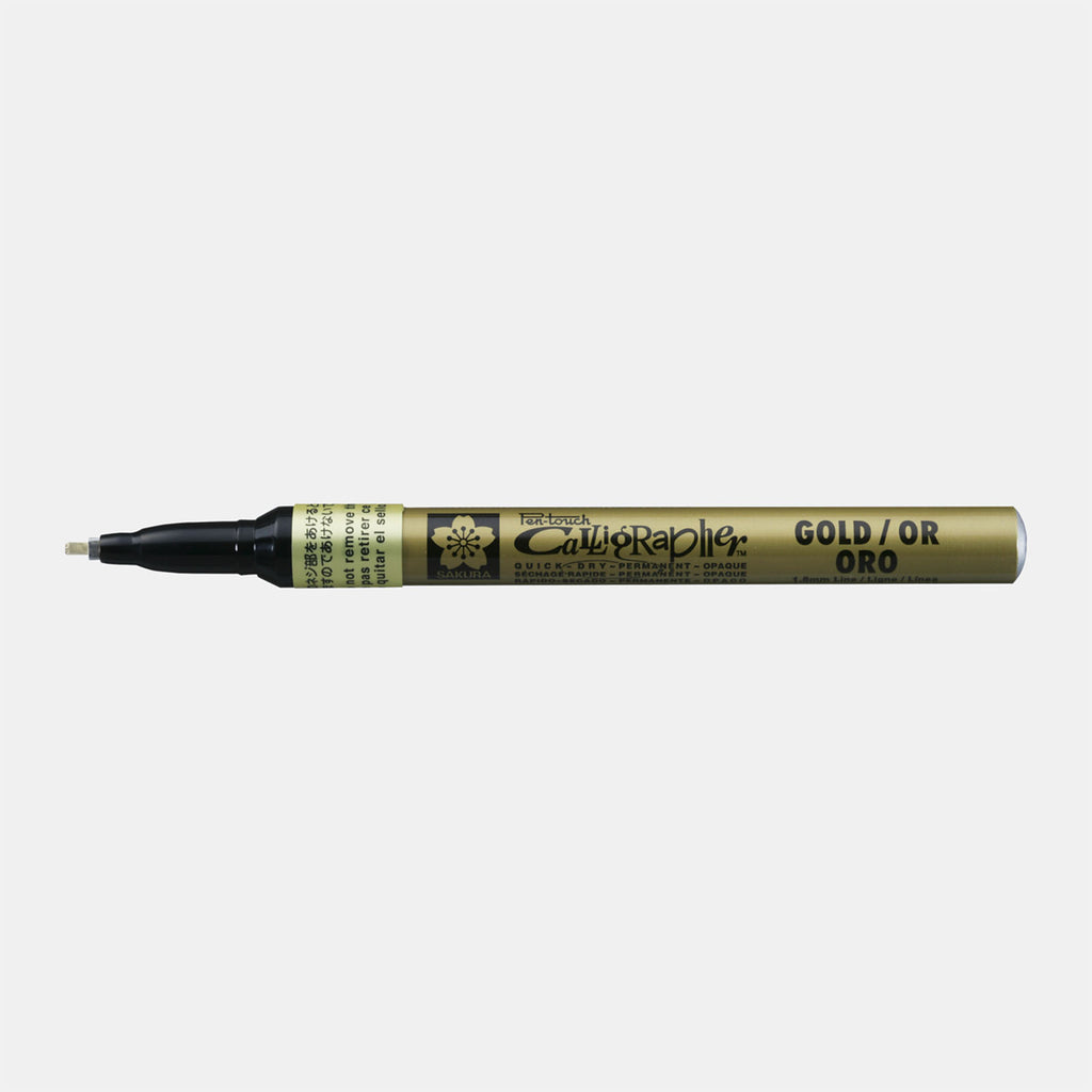 Sakura • pen-touch kalligrafie pen fijn goud