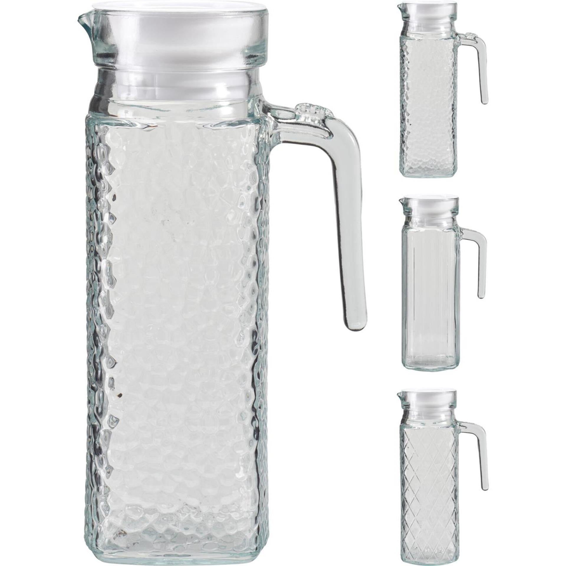 Excelent houseware schenkkan glas 1,1l