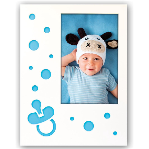 Baby-Fotorahmen Zep WP0157B Nicola Blau 13x18 cm