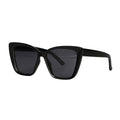 Spectrum zonnebril statement vlinder zwart smoke glas dames