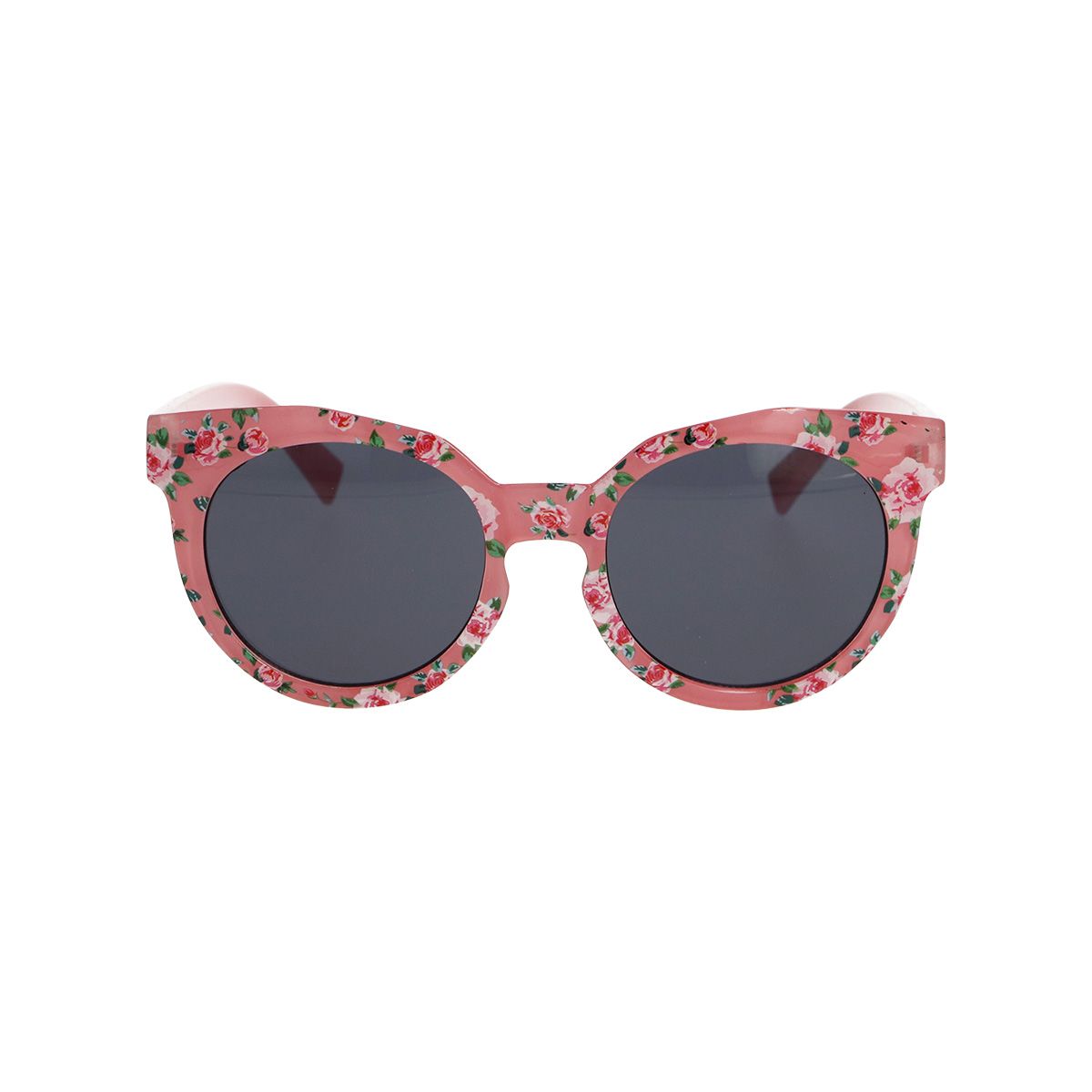 Spectrum zonnebril bloemen roze kids