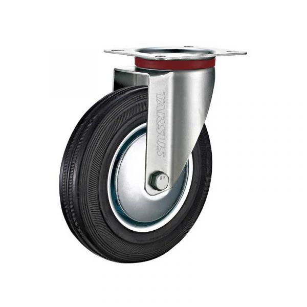 Tarsus Schwenkrolle 160 mm, schwarz