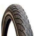 Deli tire buitenbanddeli 24x1.75 47-507 zwart reflectie