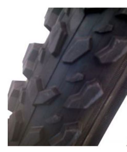 Deli tire buitenbanddeli 24x1.95 grof 50-507 zwart