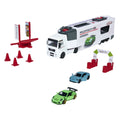 Majorette TGX Porsche Erlebnistransporter Spielset