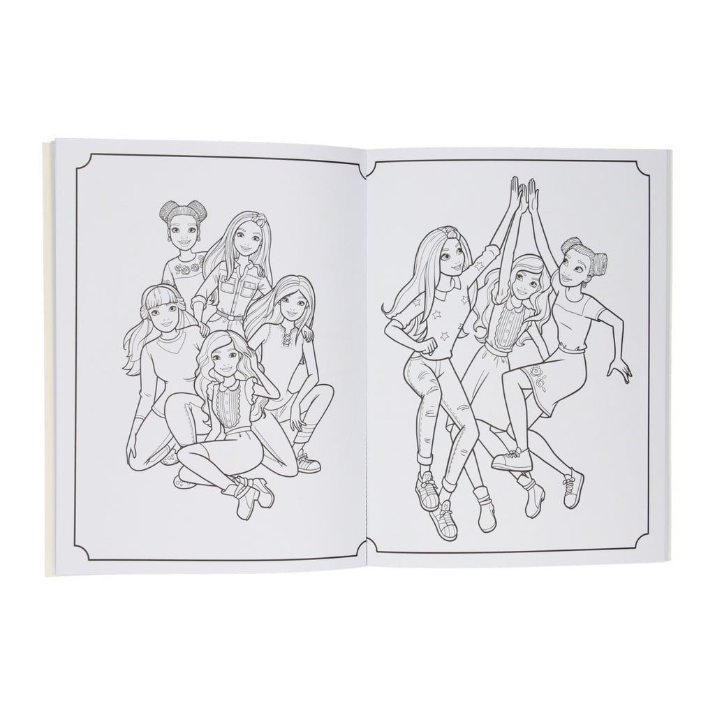 Super Color Kleurboek Barbie met Potloden
